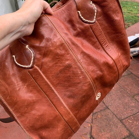 49 Square Miles Bags | 49 Square Miles Leather Lined Tote | Poshmark